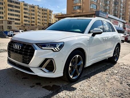 2022 Audi Q3 35 TFSI II (F3), белый, вид 3