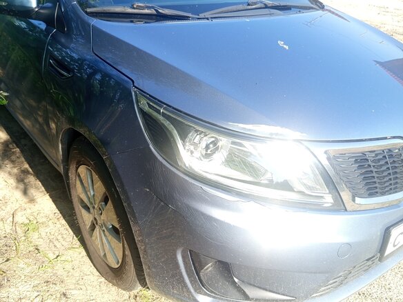 2012 Kia Rio 4-speed III, голубой - вид 3