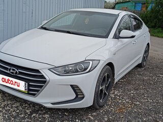 2016 Hyundai Elantra VI (AD), белый, 949999 рублей, вид 2