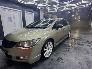 2006 Honda Civic VIII, золотистый, 610000 рублей, вид 4