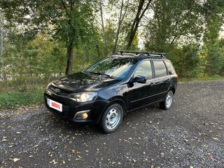 2014 Lada (ВАЗ) Kalina II, синий, 350000 рублей, вид 1