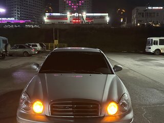 2006 Hyundai Sonata ТагАЗ IV (EF) Рестайлинг, серебристый, 550000 рублей, вид 2