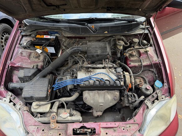 1996 Honda Civic VI, красный - вид 11