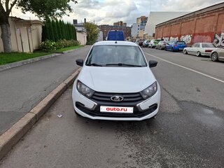 2019 Lada (ВАЗ) Granta I Рестайлинг, белый, 525000 рублей, вид 1