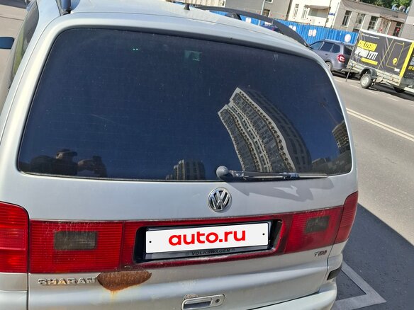 2002 Volkswagen Sharan I Рестайлинг, серый, 320000 рублей - вид 5