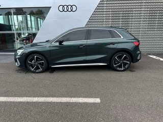2023 Audi A3 Sportback 35 TFSI IV (8Y), зелёный, 1750000 рублей, вид 2