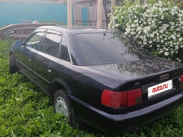 1995 Audi A6 I (C4), фиолетовый, 220000 рублей - вид 4
