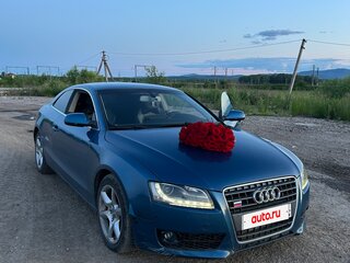 2009 Audi A5 I (8T), синий, 1000000 рублей, вид 4