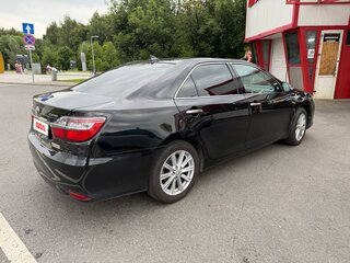 2016 Toyota Camry VII (XV50) Рестайлинг, чёрный, 1580000 рублей, вид 5