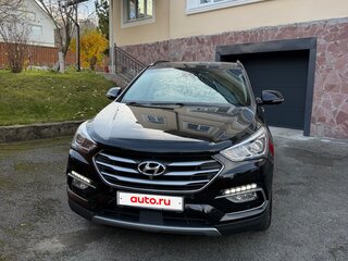 2015 Hyundai Santa Fe III Рестайлинг, чёрный, 2600000 рублей, вид 2