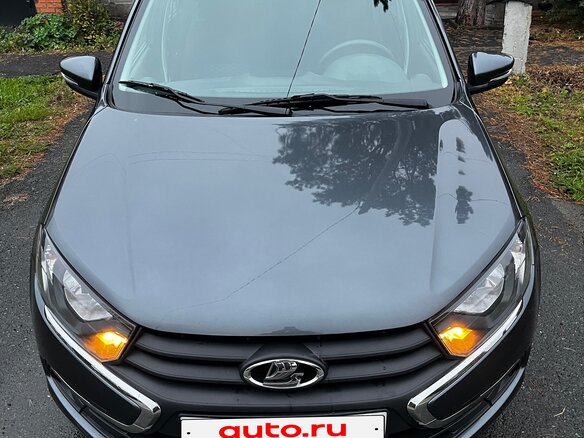 2024 Lada (ВАЗ) Granta I Рестайлинг, серый, 879000 рублей - вид 2