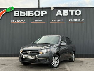 2021 Lada (ВАЗ) Granta I Рестайлинг, серый, 629000 рублей, вид 1