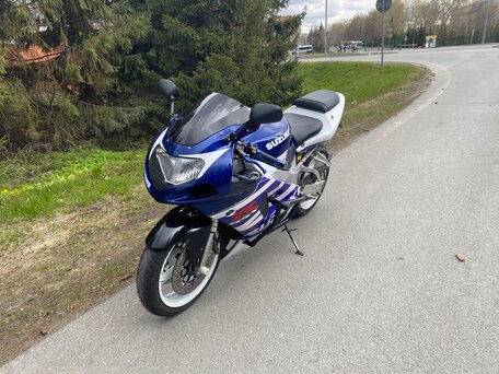 2000 Suzuki GSX-R 750, белый, 495000 рублей, вид 2