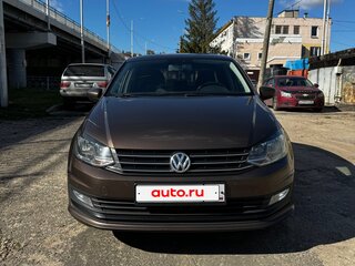 2019 Volkswagen Polo V Рестайлинг, коричневый, 1300000 рублей, вид 1
