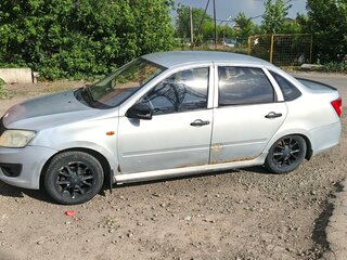 2014 Lada (ВАЗ) Granta I, серебристый, 280000 рублей, вид 2