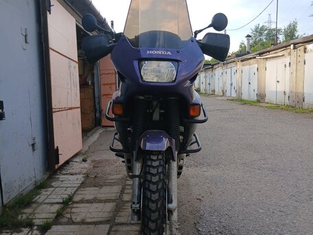 1997 Honda XL600V Transalp, фиолетовый, 350000 рублей, вид 4