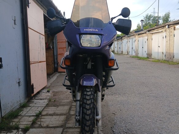 1997 Honda XL600V Transalp, фиолетовый, 350000 рублей - вид 3