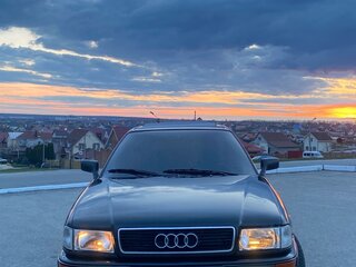 1991 Audi 80 V (B4), чёрный, 325000 рублей, вид 2