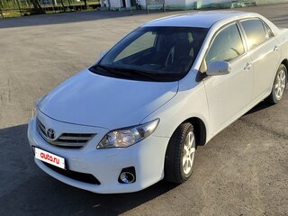 2012 Toyota Corolla X (E140, E150) Рестайлинг, белый, 900000 рублей, вид 4