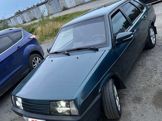 2002 Lada (ВАЗ) 21099, зелёный, 220000 рублей, вид 2