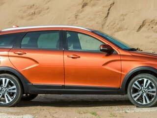 2019 Lada (ВАЗ) Vesta SW Cross I, оранжевый, 1100000 рублей, вид 2