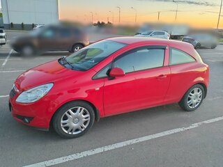 2008 Opel Corsa D, красный, 450000 рублей, вид 4