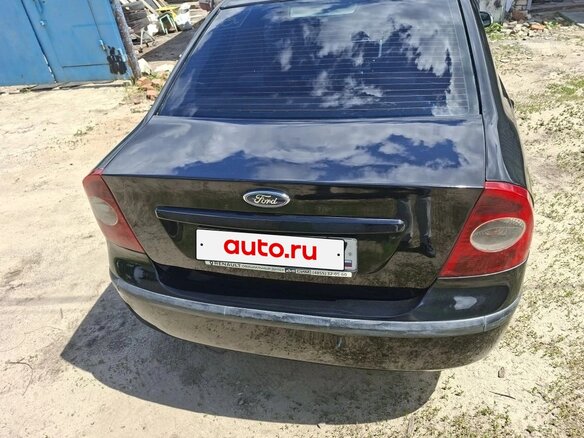 2006 Ford Focus II, чёрный, 385000 рублей - вид 6