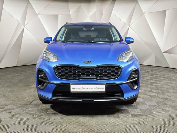 2021 Kia Sportage IV Рестайлинг, синий, 2319000 рублей - вид 6