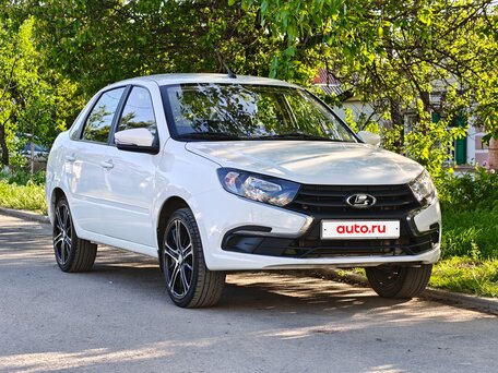 2024 Lada (ВАЗ) Granta I Рестайлинг, белый, 645000 рублей, вид 4