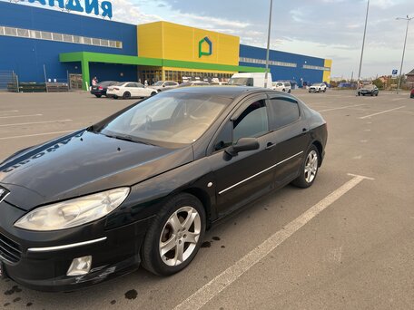 2006 Peugeot 407, чёрный, 315000 рублей, вид 1