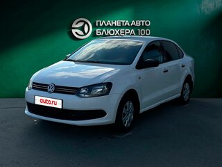 2015 Volkswagen Polo V, белый, 710000 рублей, вид 1