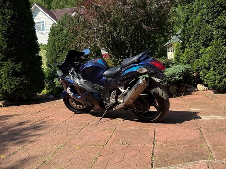2011 Suzuki GSX 1300 R Hayabusa, синий, 800000 рублей, вид 2