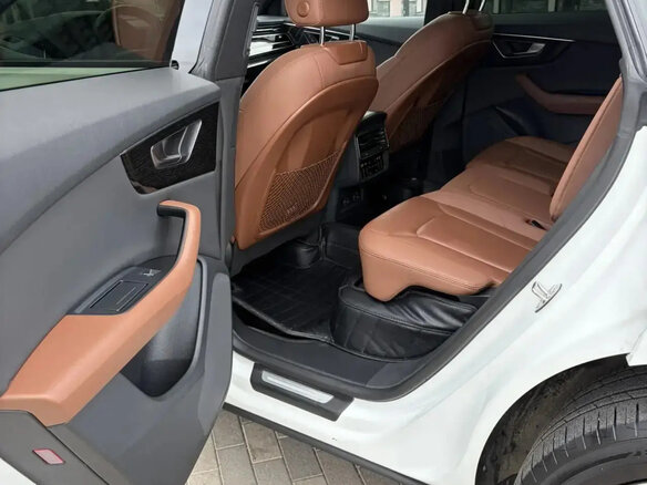2019 Audi Q8 55 TFSI I (4M), белый, 5500000 рублей - вид 16