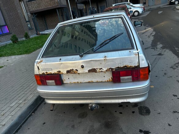 2008 Lada (ВАЗ) 2114, серебристый, 60000 рублей - вид 3