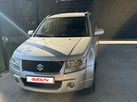 2008 Suzuki Grand Vitara II Рестайлинг, серебристый, 820000 рублей