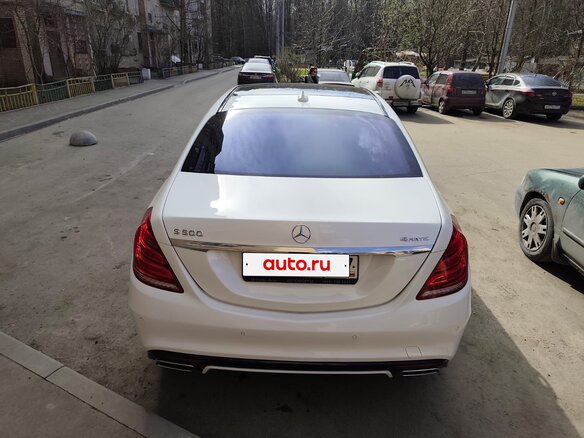 2014 Mercedes-Benz S-Класс 500 Long VI (W222, C217), белый, 3200000 рублей - вид 6