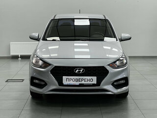 2017 Hyundai Solaris II, серебристый, 1290000 рублей, вид 5