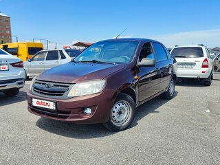 2013 Lada (ВАЗ) Granta I, пурпурный, 470000 рублей, вид 1