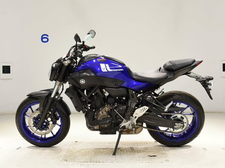 2017 Yamaha MT-07 (FZ-07), синий, 725000 рублей, вид 5