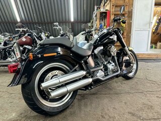 2012 Harley-Davidson Fat Boy, чёрный, 1250000 рублей, вид 5