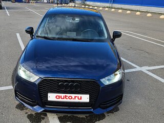 2015 Audi A1 I (8X) Рестайлинг, синий, 1350000 рублей, вид 4