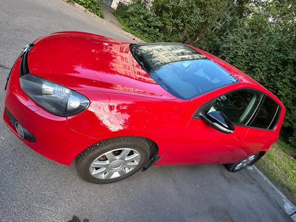 2009 Volkswagen Golf VI, красный, 730000 рублей - вид 21