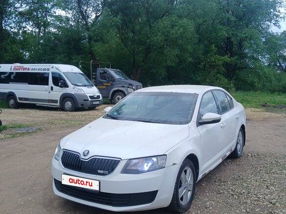 2015 Skoda Octavia III (A7), белый, 799000 рублей