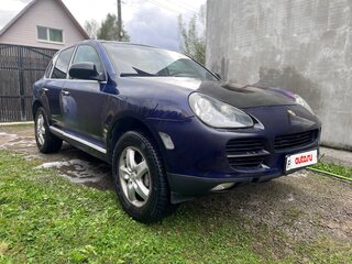 2004 Porsche Cayenne S I (955), чёрный, 650000 рублей, вид 4