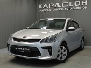 2017 Kia Rio IV, серебристый, 940000 рублей, вид 1