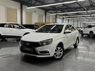 2021 Lada (ВАЗ) Vesta I, белый, 1240000 рублей, вид 1