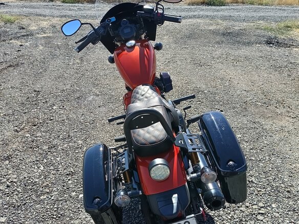 2015 Yamaha XV950 Bolt, оранжевый, 640000 рублей - вид 6