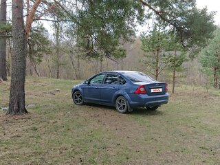 2008 Ford Focus II Рестайлинг, синий, 308000 рублей, вид 1