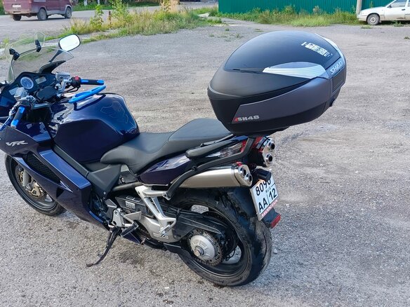 2007 Honda VFR 800, синий, 650000 рублей - вид 10