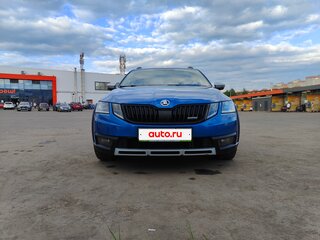 2018 Skoda Octavia Scout III (A7) Рестайлинг, синий, 2450000 рублей, вид 5